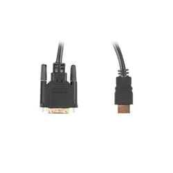 Lanberg CA-HDDV-20CU-0030-BK video cable adapter 3 m HDMI Type A (Standard) DVI-D Black