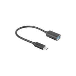 Lanberg AD-UC-UA-04 USB cable USB 3.2 Gen 1 (3.1 Gen 1) 0.15 m USB A USB C Black