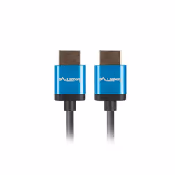 Lanberg CA-HDMI-22CU-0010-BK HDMI cable 1 m HDMI Type A (Standard) Black, Blue