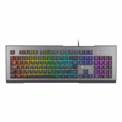 GENESIS Rhod 500 RGB keyboard Gaming USB QWERTY Spanish Black, Grey