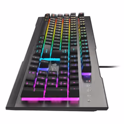 GENESIS Rhod 500 RGB keyboard Gaming USB QWERTY Spanish Black, Grey