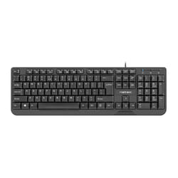 NATEC Trout keyboard Office USB QWERTY Spanish Black