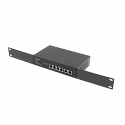 Lanberg RSFE-4P-2FE-60 network switch Unmanaged Fast Ethernet (10/100) Power over Ethernet (PoE) 1U Black - Additional view 4