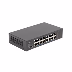 Lanberg RSGE-16, Unmanaged, Gigabit Ethernet (10/100/1000), Rack mounting, 1U