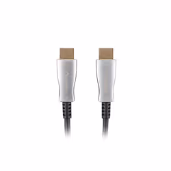 Lanberg CA-HDMI-20FB-0800-BK, 80 m, HDMI Type A (Standard), HDMI Type A (Standard), 3D, 18 Gbit/s, Black, Silver