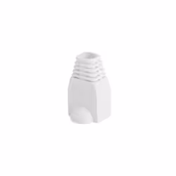 Lanberg PLB-1000-W, Cable boot, White, Polyvinyl chloride (PVC), RJ-45, 100 pc(s)