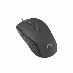 NATEC Hoopoe 2, Ambidextrous, Optical, USB Type-A, 1600 DPI, Black