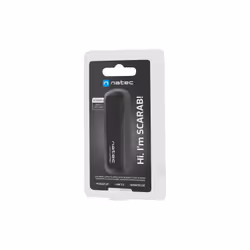 NATEC Scarab 2 card reader USB 3.2 Gen 1 (3.1 Gen 1) Type-A Black