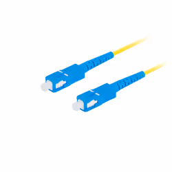 Lanberg FO-SUSU-SS11-0100-YE InfiniBand/fibre optic cable 10 m SC Yellow