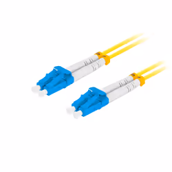 Lanberg FO-LULU-SD11-0010-YE InfiniBand/fibre optic cable 3 m LC Yellow