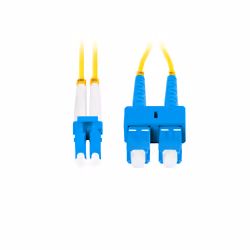 Lanberg FO-SULU-SD11-0010-YE InfiniBand/fibre optic cable 1 m SC LC Yellow