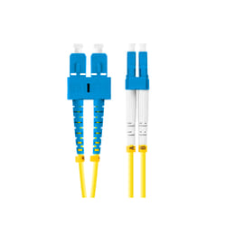Lanberg FO-SULU-SD11-0050-YE InfiniBand/fibre optic cable 5 m SC LC Yellow