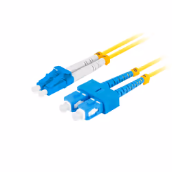 Lanberg FO-SULU-SD11-0050-YE InfiniBand/fibre optic cable 5 m SC LC Yellow