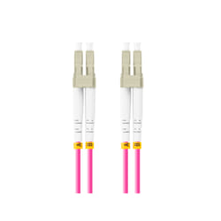 Lanberg FO-LULU-MD41-0010-VT InfiniBand/fibre optic cable 1 m LC Violet