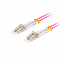 Lanberg FO-LULU-MD41-0010-VT InfiniBand/fibre optic cable 1 m LC Violet