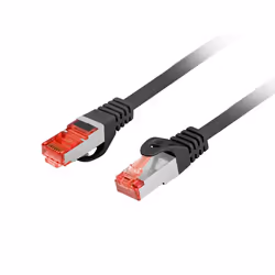 Lanberg PCF6-10CU-0500-BK networking cable Black 5 m Cat6 F/UTP (FTP)
