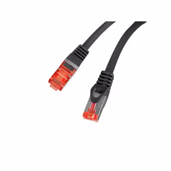 Lanberg PCF6-10CU-0500-BK networking cable Black 5 m Cat6 F/UTP (FTP)