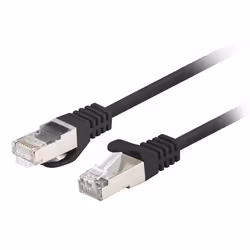 Lanberg PCF6-20CC-0500-BK, 5 m, Cat6, F/UTP (FTP), RJ-45, RJ-45, Black