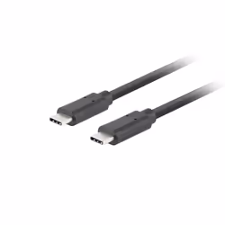 Lanberg CA-CMCM-32CU-0005-BK, 0.5 m, USB C, USB C, USB 3.2 Gen 2 (3.1 Gen 2), Black