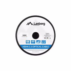 Lanberg CA-HDMI-30FB-1000-BK HDMI cable 100 m HDMI Type A (Standard) Black