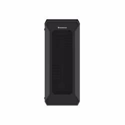 GENESIS Irid 505F, Midi Tower, PC, Black, ATX, micro ATX, Mini-ITX, Steel, Tempered glass, Gaming