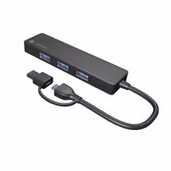 NATEC Mayfly, USB 3.2 Gen 1 (3.1 Gen 1) Type-A + Type-C, USB 3.2 Gen 1 (3.1 Gen 1) Type-A, USB 3.2 Gen 2 (3.1 Gen 2) Type-C, ...