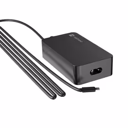 NATEC Grayling USB-C 45W power adapter/inverter Universal Black