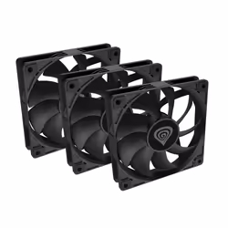 GENESIS Oxal 120, Fan, 12 cm, 1300 RPM, Black