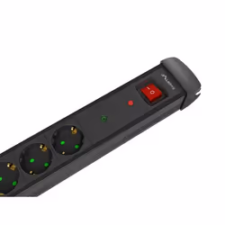 Lanberg SP1-05F-0300-BK power extension 3 m 5 AC outlet(s) Indoor Black - Additional view 5