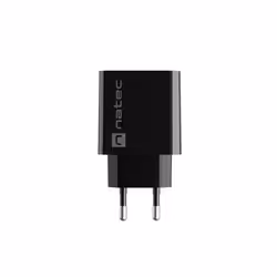 NATEC RIBERA Universal Black AC Fast charging Indoor