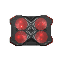 GENESIS Oxid 260 laptop cooling pad 43.9 cm (17.3") 1010 RPM Black, Red