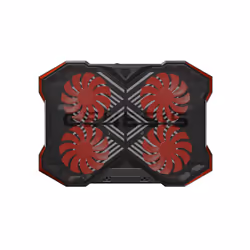 GENESIS Oxid 260 laptop cooling pad 43.9 cm (17.3") 1010 RPM Black, Red