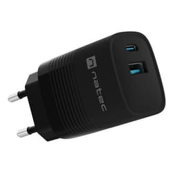 NATEC NUC-2141 mobile device charger Universal Black AC Fast charging Indoor
