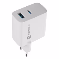 NATEC NUC-2144 mobile device charger Universal White AC Fast charging Indoor