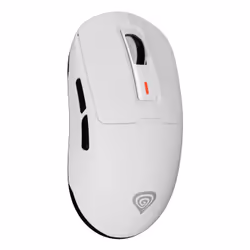 GENESIS Zircon 660, Right-hand, Optical, RF Wireless + Bluetooth + USB Type-A, 12000 DPI, White