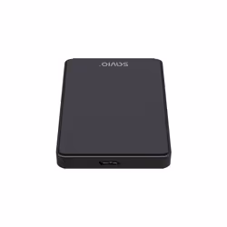 Savio AK-65 storage drive enclosure HDD/SSD enclosure Black 2.5"