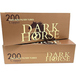 Dark Horse King Size Empty Filter Tubes Copper Edition - 400 Tubes