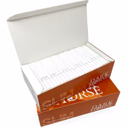 Dark Horse Super Slim Extra Long White Empty Filter Tubes 400 pcs