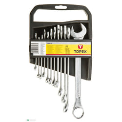 TOPEX 35D375 Spanner Set, ring / open ended 12