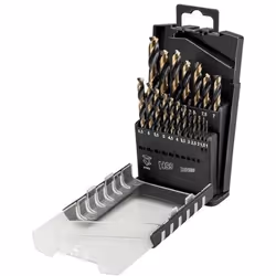 Twist Drill Bit Set; GRAPHITE; 1, 1.5, 2, 2.5, 3, 3.5, 4, 4.5, 5, 5.5, 6, 6.5, 7, 7.5, 8, 8.5, 9, 9.5, 10 19