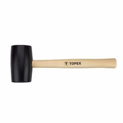 Rubber Hammer; TOPEX; 337 Wood 680