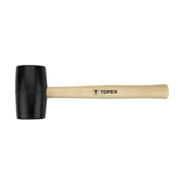 TOPEX 02A345 Rubber Hammer 337 Wood 680