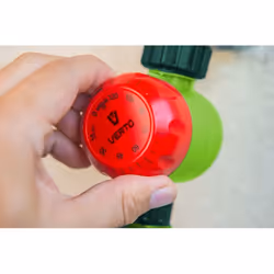 Verto 15G750 water timer Green, Red Mechanical watering timer