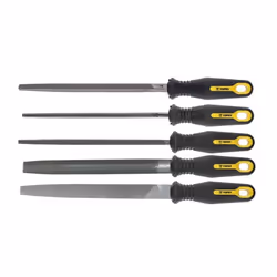 File Set; TOPEX; 200 5 Round file, Half-round File, Square File, Triangular File, Flat Blunt File