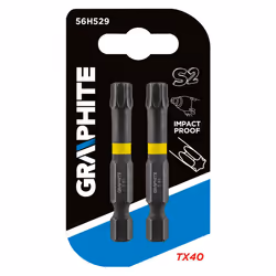 Graphite 56H529, 1/4", TX40, 50 mm, 24 g, Blister