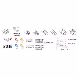 Graphite 56H560 screwdriver bit
