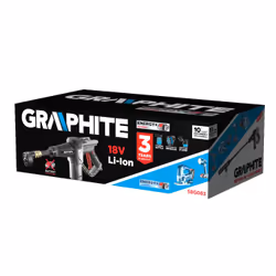 Graphite 58G083 pressure washer Compact Battery 170 l/h Grey