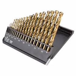Twist Drill Bit Set; GRAPHITE; 1, 1.5, 2, 2.5, 3, 3.5, 4, 4.5, 5, 5.5, 6, 6.5, 7, 7.5, 8, 8.5, 9, 9.5, 10 19