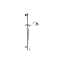 Retro Nostalgia Chrome Plated Plastic Shower Colum Set with Sliding Head