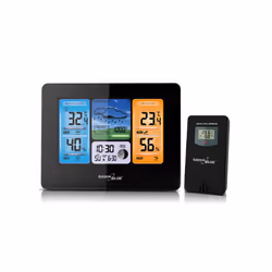 Greenblue GB526, Black, Outdoor thermometer, Thermometer, Hygrometer, Thermometer, -20 - 95%, -20 - 95%